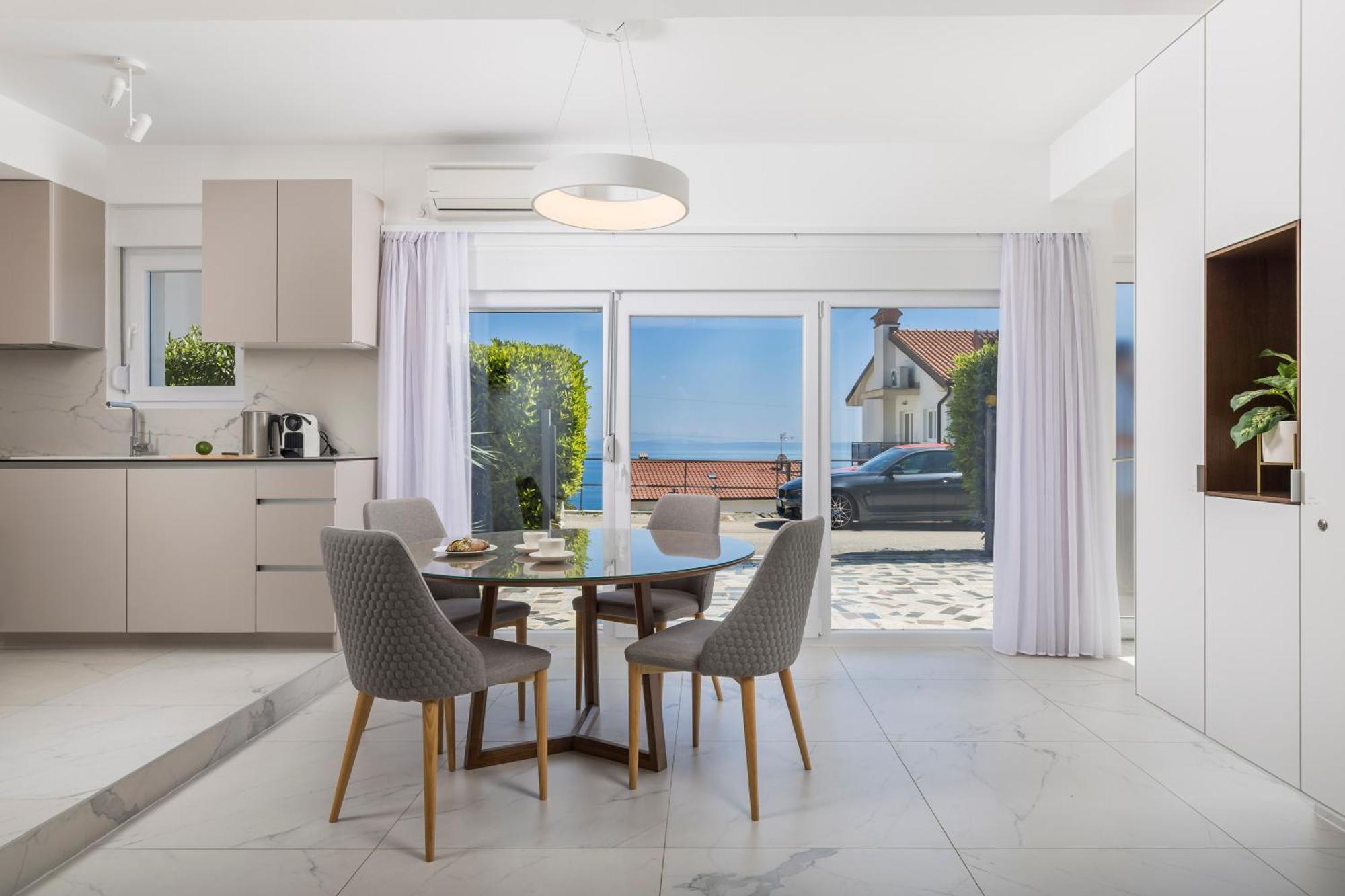 Villa Garden Apartment With Pool Opatija Buitenkant foto